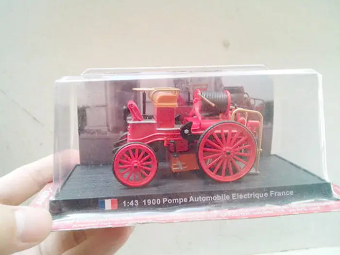 Коллекция 1/43 года насос для автомобиля Electrique France 1900 модель пожарной машины