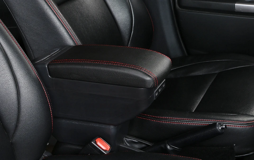Для Chevrolet Cruze/Holden Cruze 2009- подлокотник коробка двойной слой большое пространство центральный магазин содержимое коробка с пепельницей USB Chargin