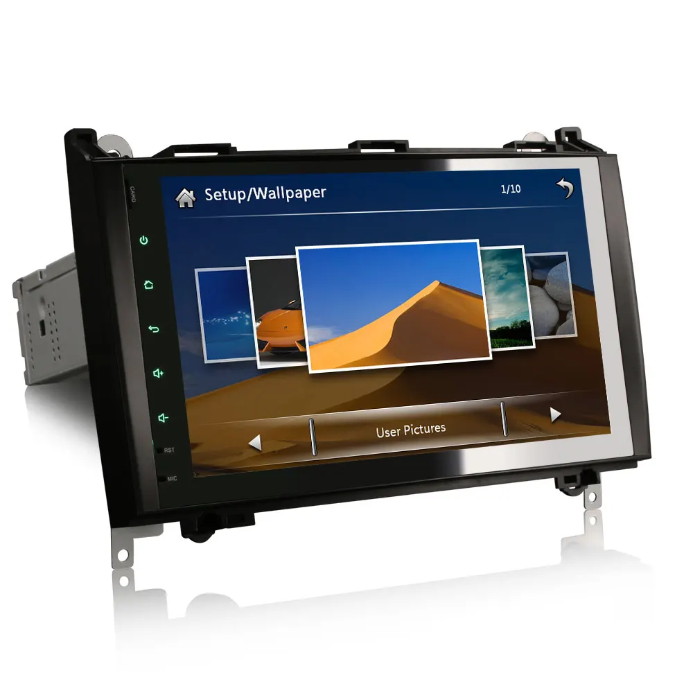 Erisin ES792B 9 &quot1 din автомобильный DVD 3G GPS RDS Bluetooth iPhone SWC USB DVR IN для Mercedes Benz A/B Class Sprinter Vito