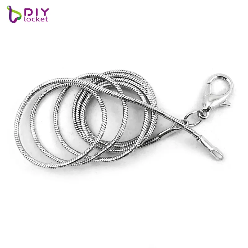 10pcs! Wholesale Alloy Snake Chains Necklace For Pendant/ Floating Locket Diy Jewelry LSCH02-1 | Украшения и аксессуары