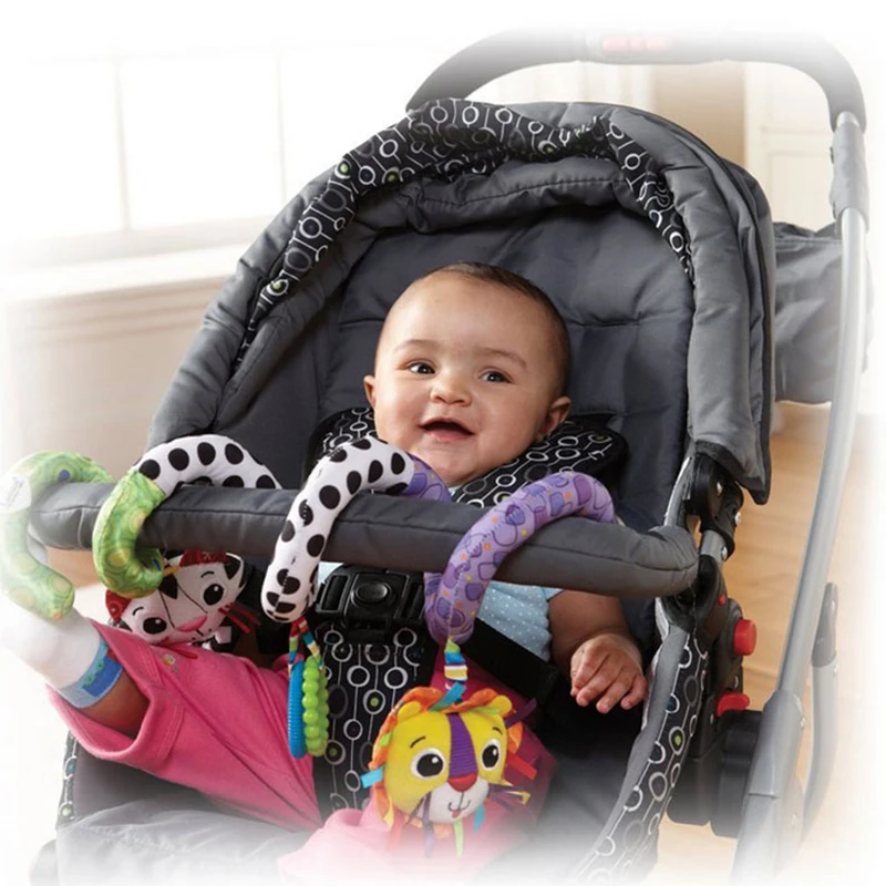 

Infant Lathe Pendant Bed Around Plush Toy Lion Rainbow Dental Glue Ring Pendant Educational Rattles Toys Classic Gifts