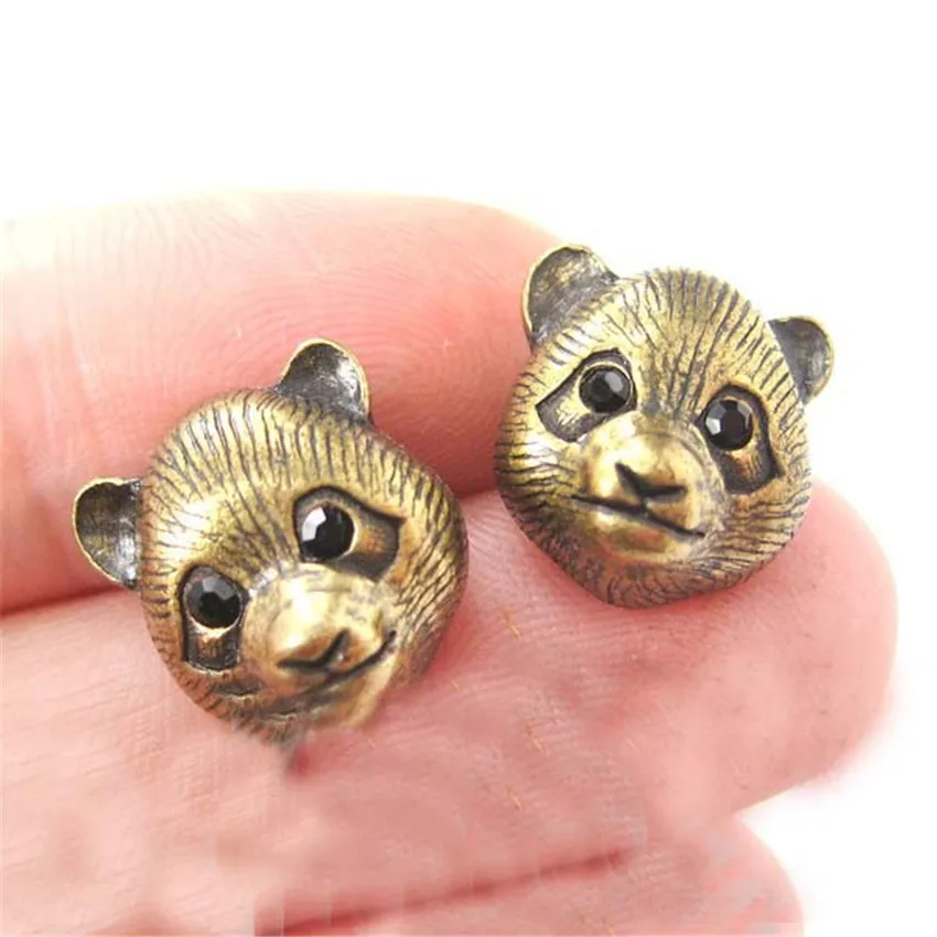 CHENGXUN детские украшения для детей очаровательные серьги гвоздики в виде животных