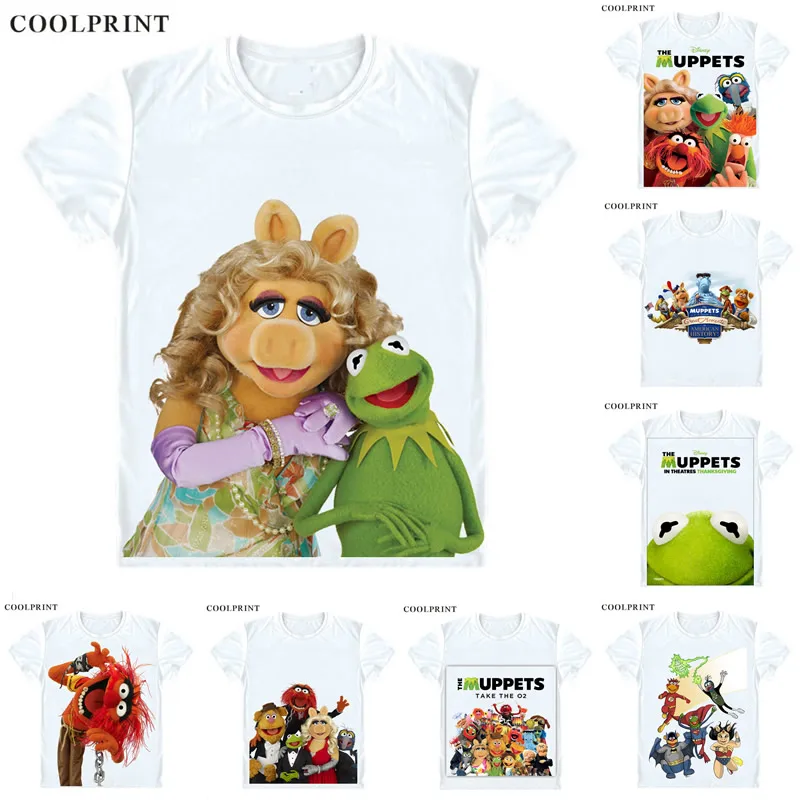 Muppets футболка мисс свинка Статлер и Вальдорф модная футболка аниме на заказ Повседневная футболка для косплея футболка с короткими рукавами и принтом