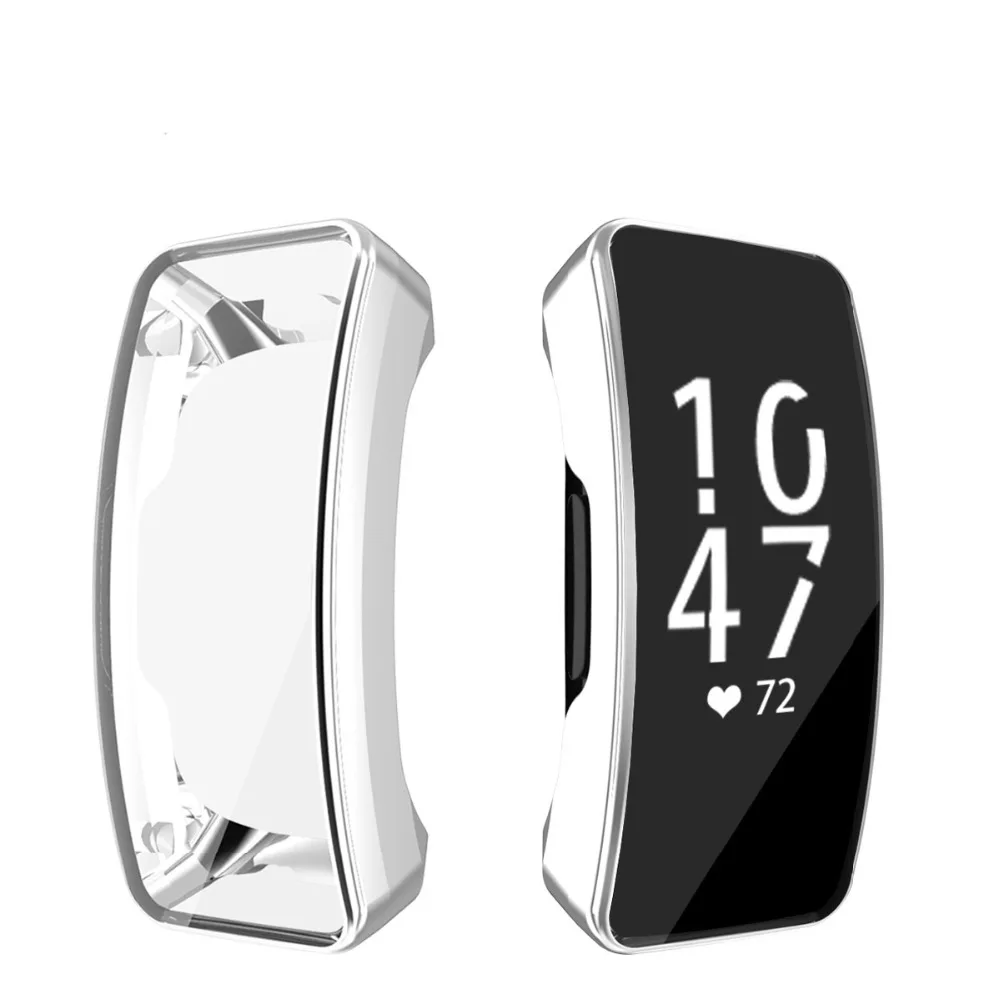 Защитный чехол 2 в 1 для Fitbit Inspire оболочка + пленка экрана ремешок браслета часов