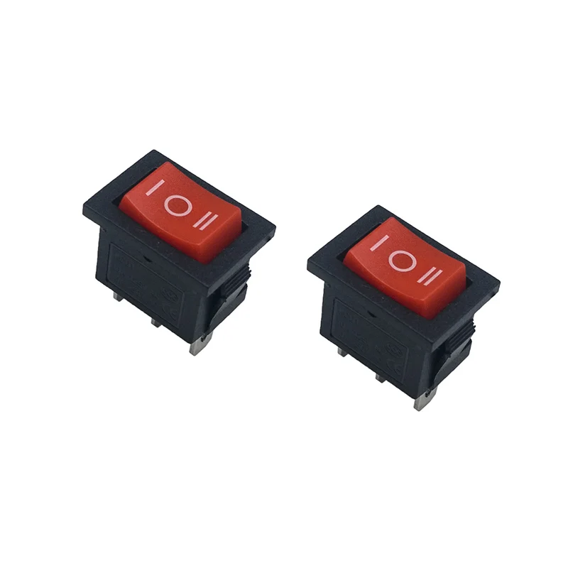 5 шт./лот 21*15 мм SPST 3PIN оснастка вкл/выкл/вкл лодка кулисный переключатель 6A/250В