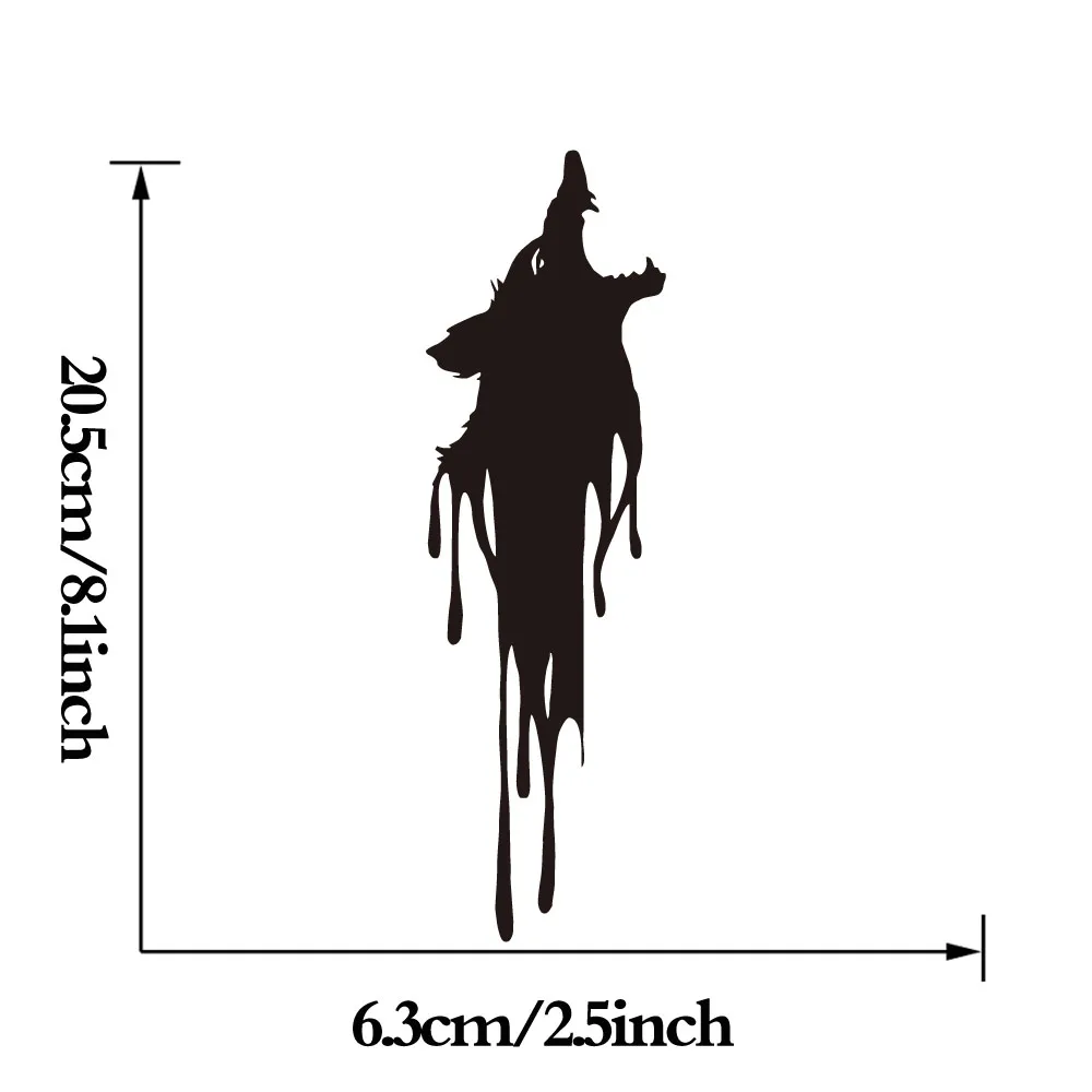 DCTOP волк оборотень Искусство настенные наклейки домашний декор Съемные
