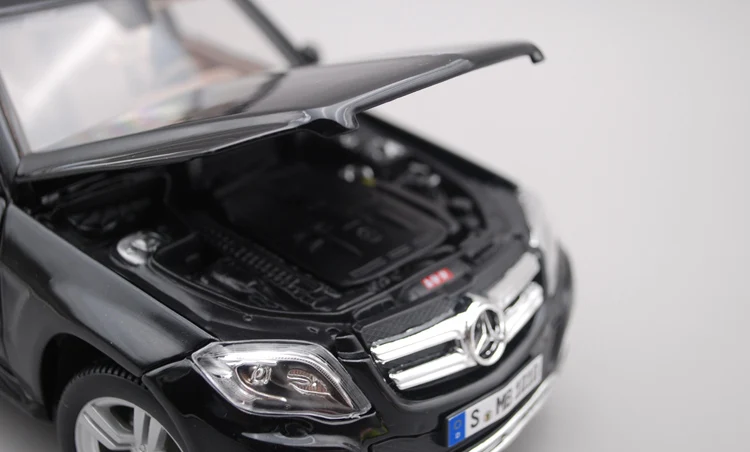 1:18 Модель автомобиля Mercedes Benz GLK300 GLK350 класс черный имитация сплава|Статуэтки и