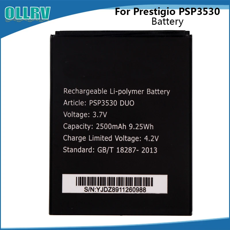 Аккумулятор PSP3530 DUO 2500 мАч для Prestigio Muze D3 3530 Duo E3 PSP3531 A7 PSP7530 аккумулятор|duo battery|battery