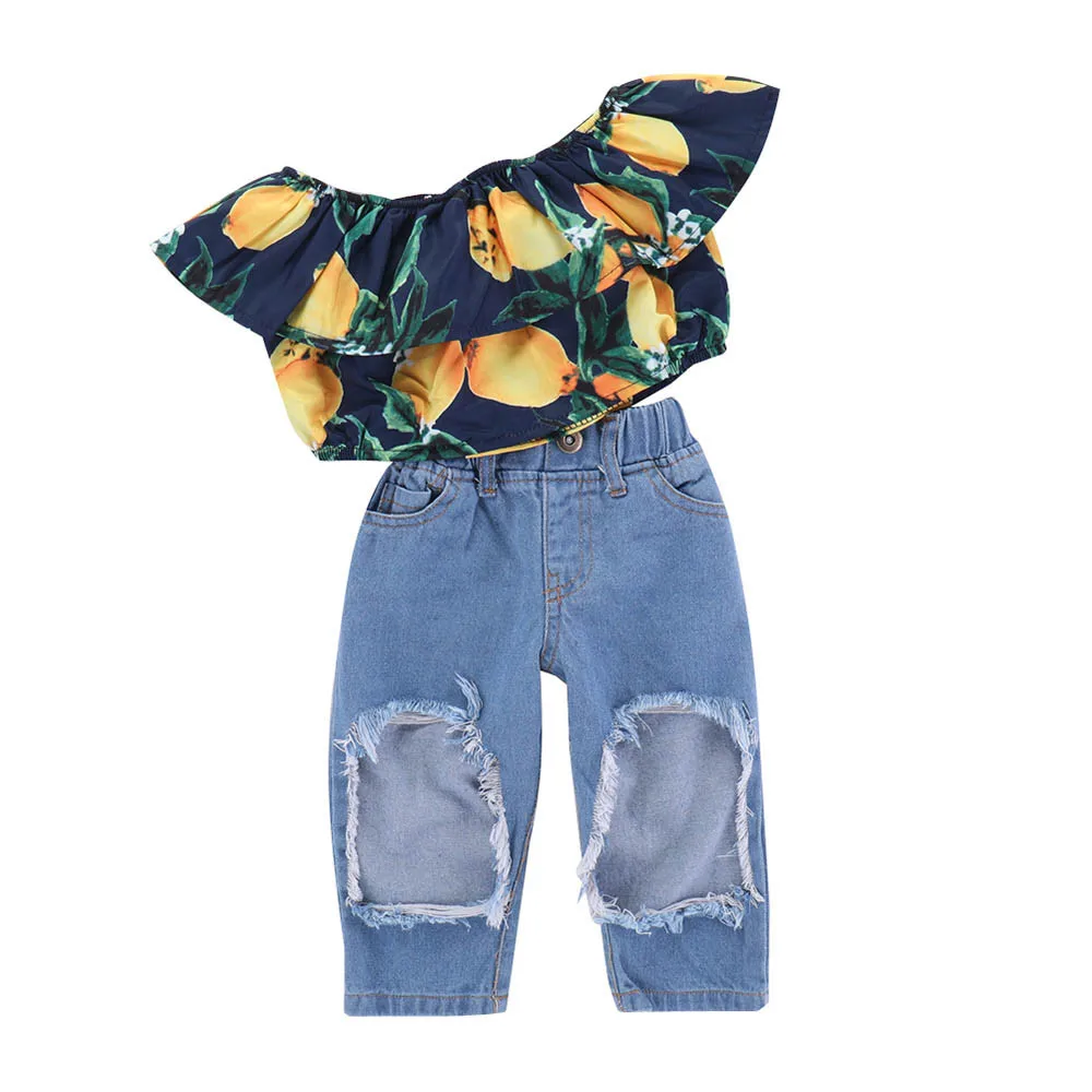 Повседневный летний стильный комплект одежды из 2 предметов с короткими рукавами