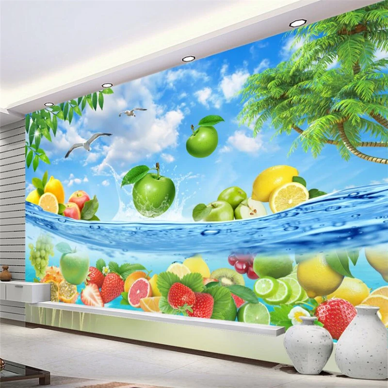 Фон для телевизора высокой четкости с изображением фруктов свежего лета