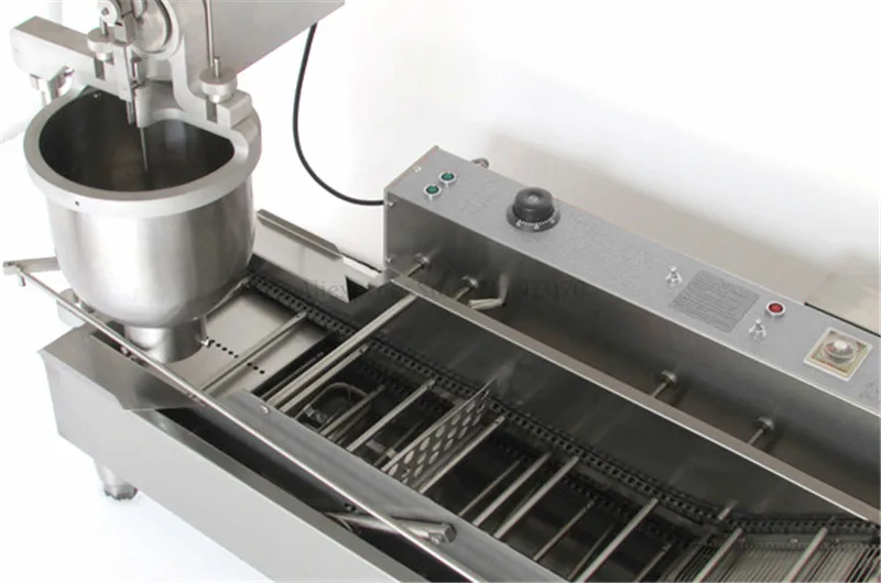 Автоматическая машина для пончиков коммерческая электрическая из нержавеющей