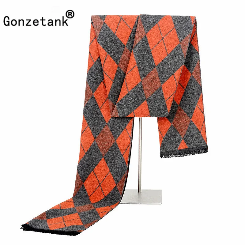 Gonzetank Элитный БРЕНД Новинка 2017 года мужские Зимний отдых Бизнес большой ромб
