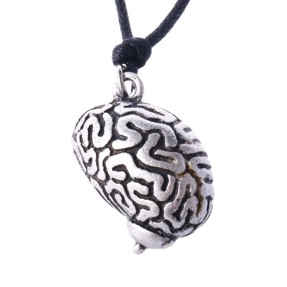 Ожерелье в стиле панк для мужчин украшение научном 3D с изображением