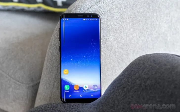 Восстановленный телефон Samsung Galaxy S8 G950F 4G 64 ГБ 5 8 дюйма одна Sim-карта 12 Мп 3000 мАч S-series