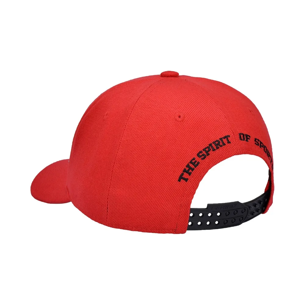 Li Ning унисекс Спортивная Кепка 100% полиэстер 56 60 см подкладка бульдог печать