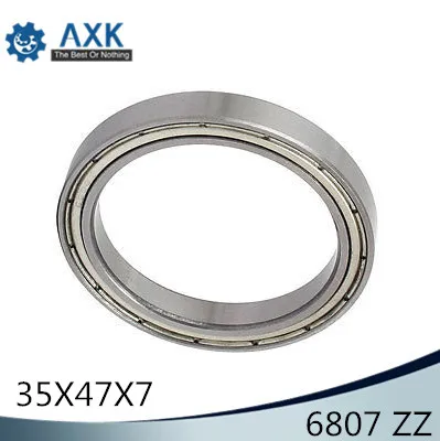 

6807ZZ Bearing ABEC-1 (10PCS) 35x47x7 mm Thin Section 6807 ZZ Ball Bearings 61807Z 6807Z