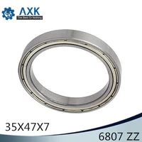 6807zz bearing abec 1 10pcs 35x47x7 mm thin section 6807 zz ball bearings 61807z 6807z
