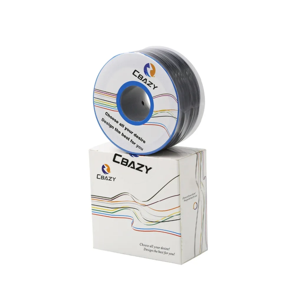 Силиконовый провод CBAZY 24awg 30 м гибкий силиконовый и кабель многожильный из