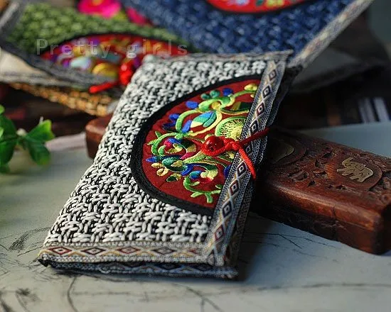 Min order is $15 (mix order)Chinese National Style Fashion Lady's Long Wallet Handmade Boutique Special Quality | Багаж и сумки