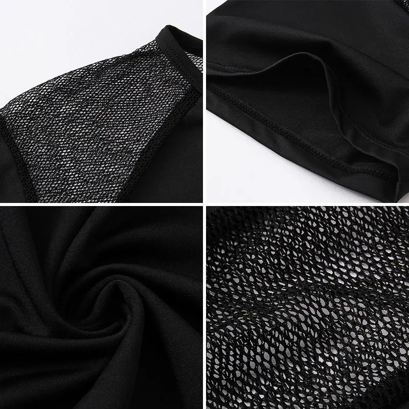 Новинка 2019 женская спортивная одежда быстросохнущие дышащие сетчатые свободные