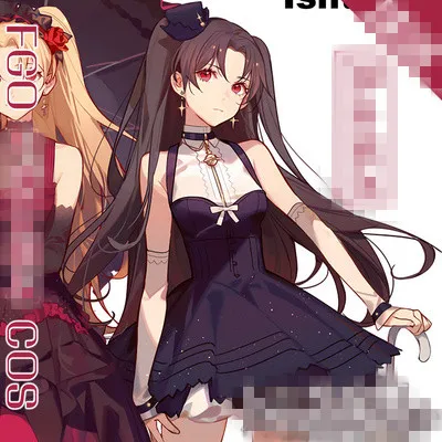 Горячая предпродажа Fate/Grand Order Moon Girlfriend Косплей Jeanne d'Arc Saber Lilith BB Ishtar Ereshkigal Косплей Костюм женское платье - Цвет: Ishtar
