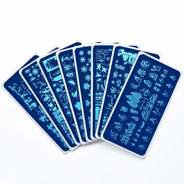 

17styles!! SPH Series Printing Stamping Plates Template Flower/Christmas Styles Mold Painted Nail Polish 3D Nail Art Templates