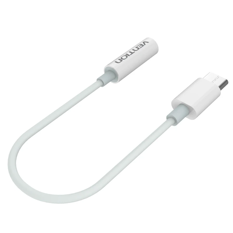 Vention Тип usb C до 3 5 мм переходной кабель Разъем для наушников головной гарнитуры Aux