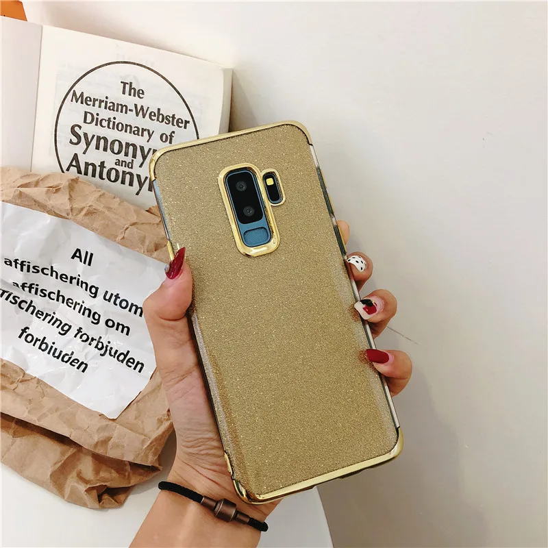 Блестящий чехол для Samsung A10 A20 A30 A50 A70 M10 M20 M30 мягкий силиконовый из ТПУ A5 A7 2016 J5 J7 Pro