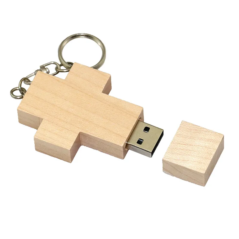 Usb накопитель в виде деревянного Креста waysta 1 Гб 2 4 ГБ 8 16 32 флеш 64 ГБ|64gb pendrive|wooden cross