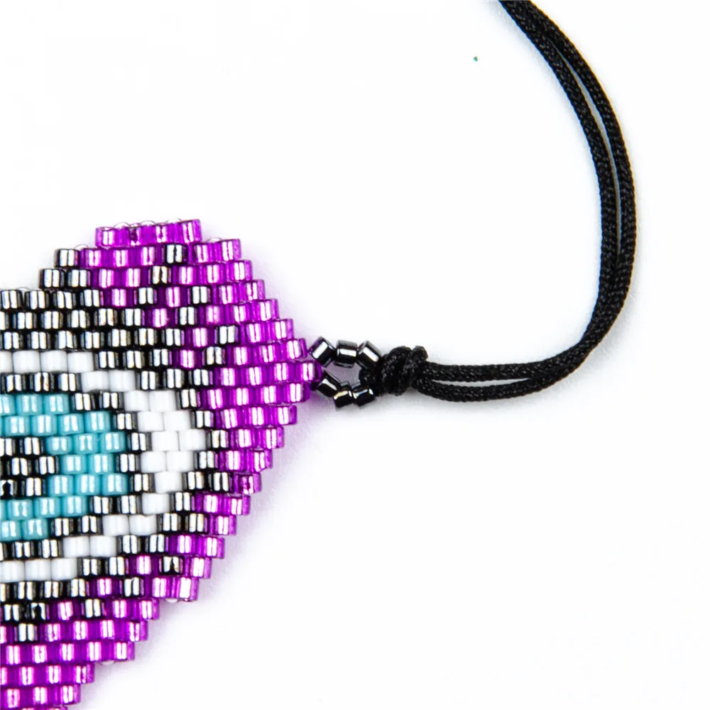 Go2boho MIYUKI браслет Турецкий Дурной глаз браслеты ювелирные изделия Красное золото сердце любовь браслеты для женщин Delica бусы Bileklik подарок