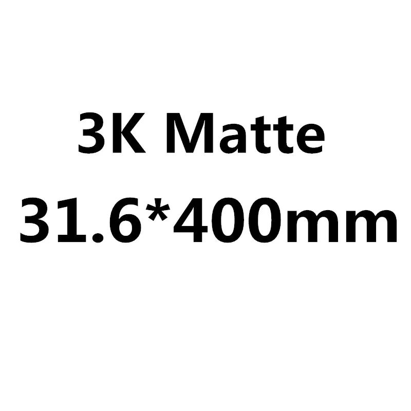 3K Matte 31.6x400 Без логотипа велосипедные сиденья дороги углерода/Mtb труба из углеродистого волокна 3K Глянцевая/матовая смещение Подседельный штырь 25,4/27,2/30,8/31,6 ультра-светильник Подседельный штырь для горного велосипеда - Цвет: 3K Matte 31.6x400