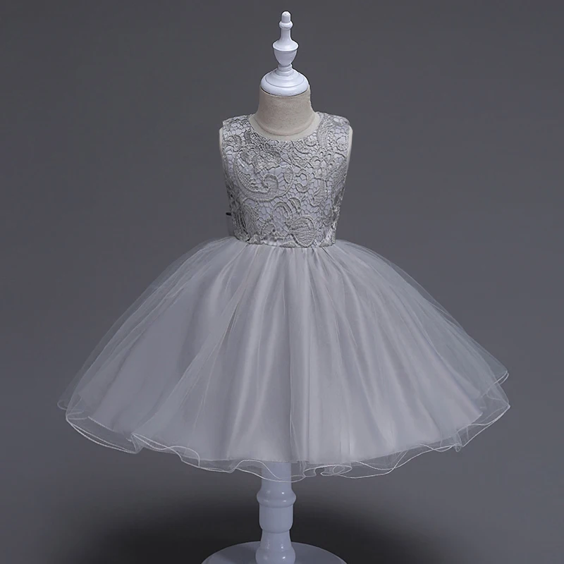2019 Летние Детские платья для девочек элегантное детское платье принцессы