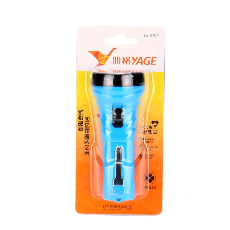 YAGE 3704 Ультрафиолетовый флэш светильник мини фонарь УФ фонарик перезаряжаемый