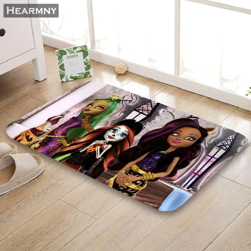 Индивидуальный Коврик для дверей Monster High напольный/Банный/кухонный/пляжный