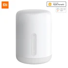 Светодиодная лампа Xiaomi Mijia 2, умный настольный светильник с поддержкой голосового управления, сенсорного управления, с регулируемой яркостью, RGBW, беспроводное приложение Mi Home