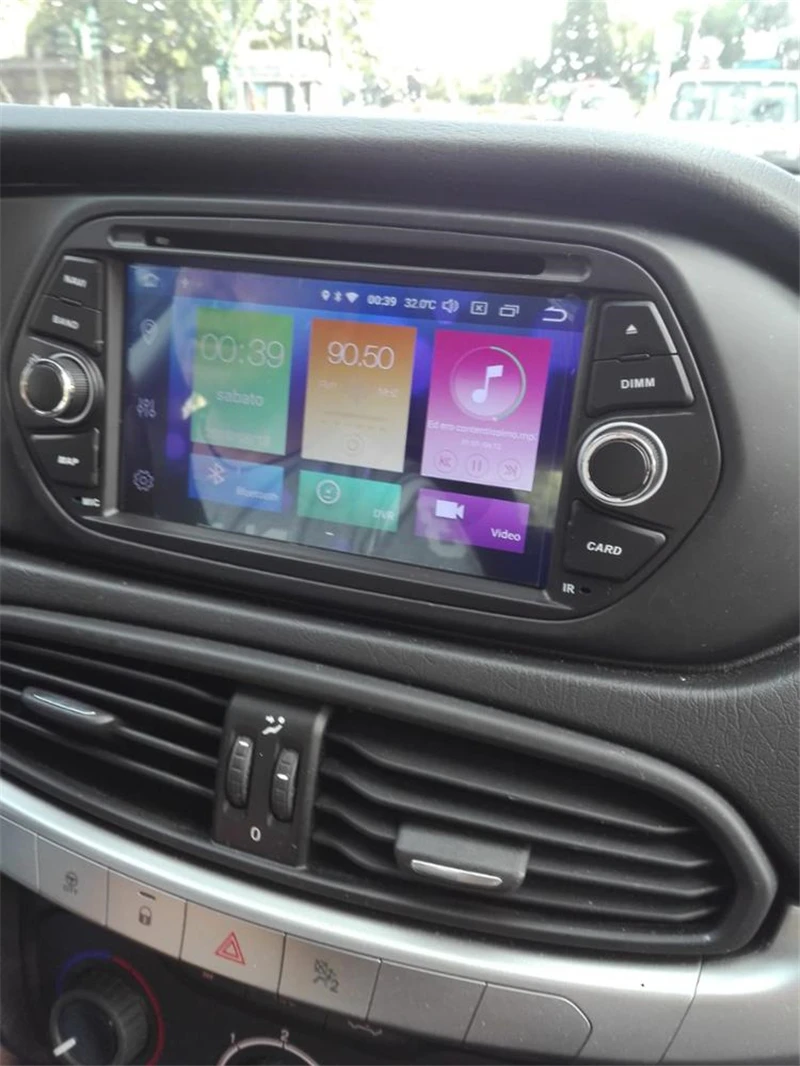 Android 8 0 HD экран радио головное устройство автомобильный DVD для FIAT TIPO EGEA 2015 2017 GPS 4 Гб