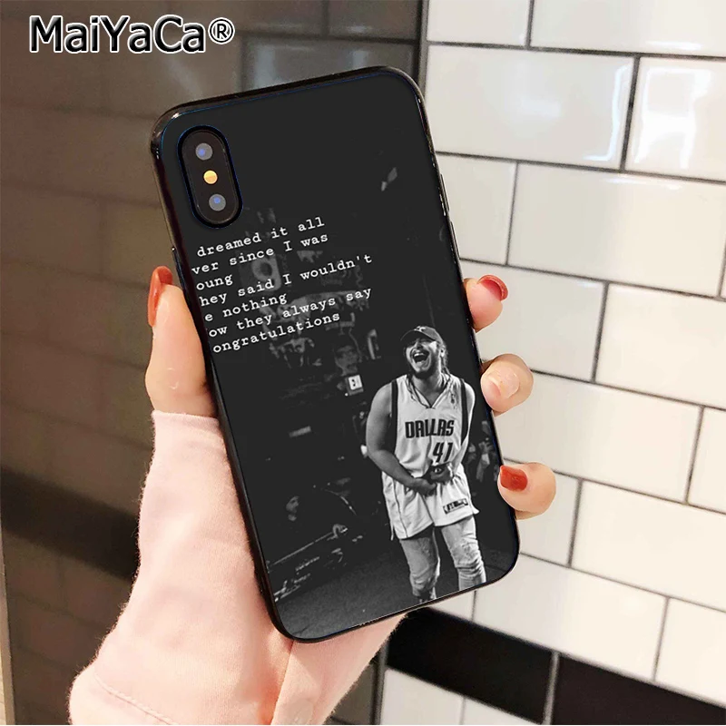 MaiYaCa Post Malone уникальный дизайн высокое качество чехол для телефона Apple iPhone 5 5s XS SE X 8