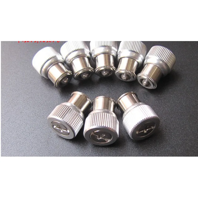 10 шт./лот M4X0/1/2 M5X1/2/4 M6X0/2 алюминиевые крестовые Пружинные заклепки винтовые