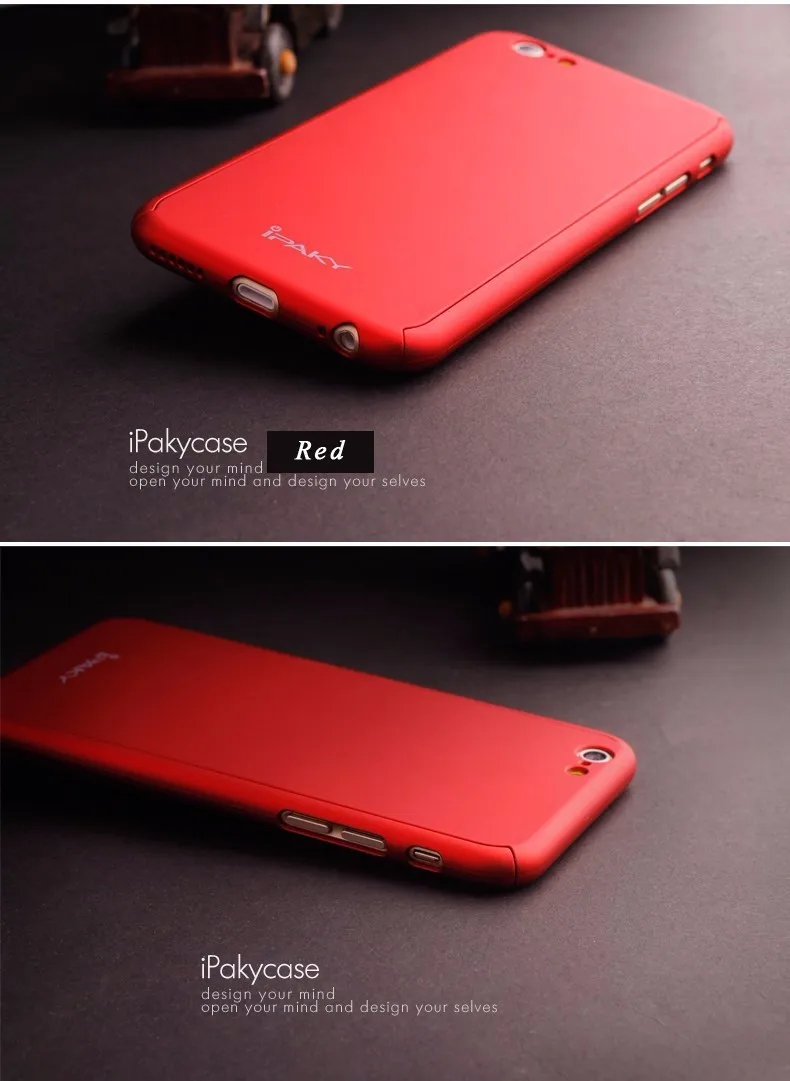 Ipaky для iPhone XS MAX чехол 360 полный защитный Жесткий PC закаленное Flim чехол для iPhone X XR 8 7 6 6s 10 s plus coque чехол s