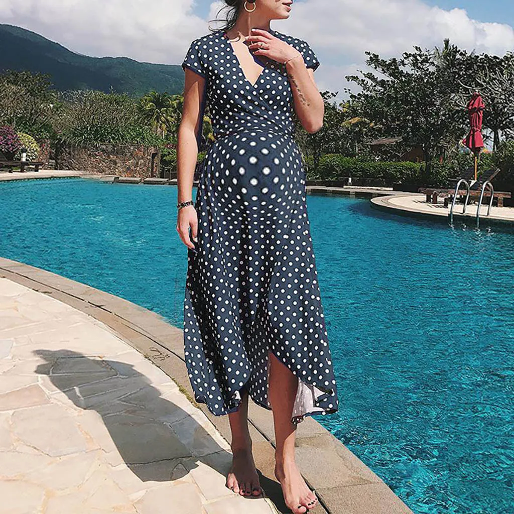 Летние женские платья для грудного вскармливания Элегантное повседневное