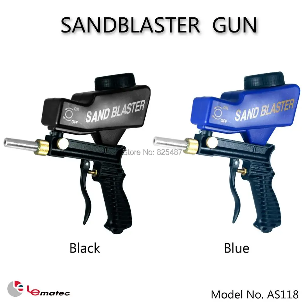 Высококачественный Пескоструйный пистолет LEMATEC для удаления ржавчины и пыли