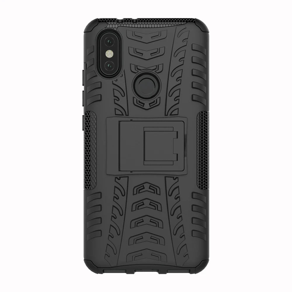Для xiaomi 6X/A2 прочный паук TPU + PC Гибридный Heavy Duty Броня Стенд чехол для mi6x mia2