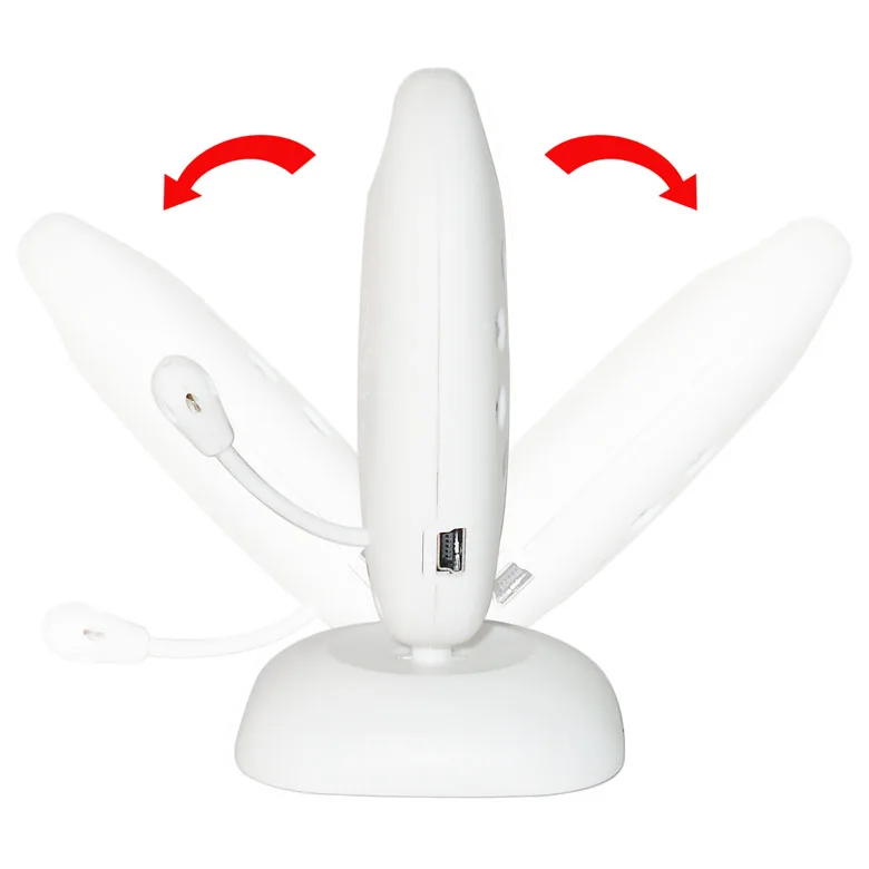 VB601 2-Дюймовая цветная ЖК-видео цифровая видеокамера Радионяня няня с 8