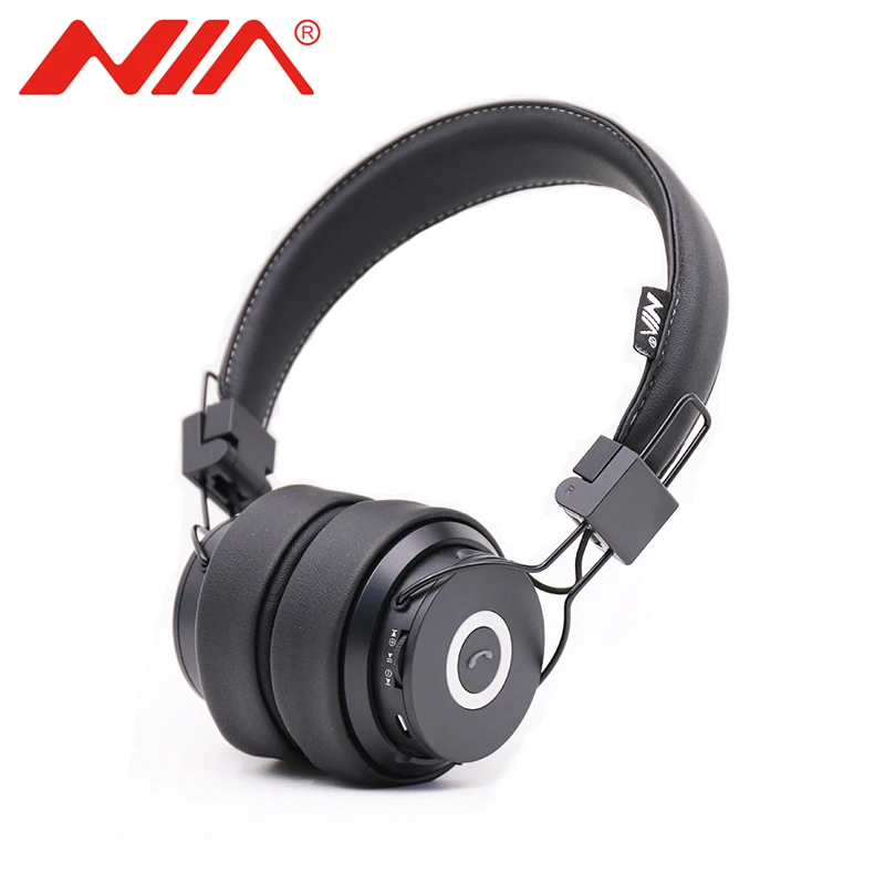 NIA X6 Bluetooth Беспроводные наушники с микрофоном Стерео гарнитуры Поддержка TF карты