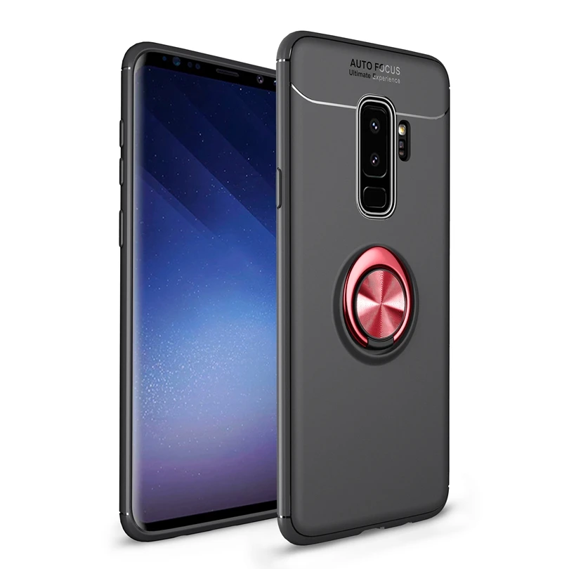 Чехол для Samsung Galaxy S9 Plus/S9Plus магнитный автомобильный держатель чехол + с