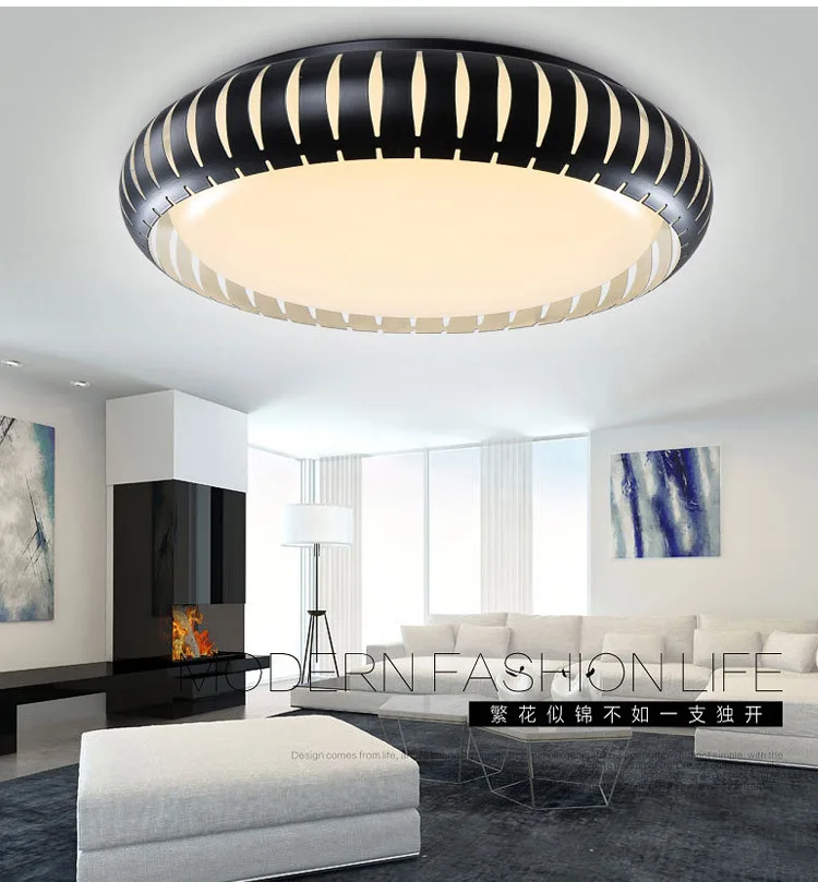 СИД затемняя тонер спальня потолочный светильник минималистский атмосфера