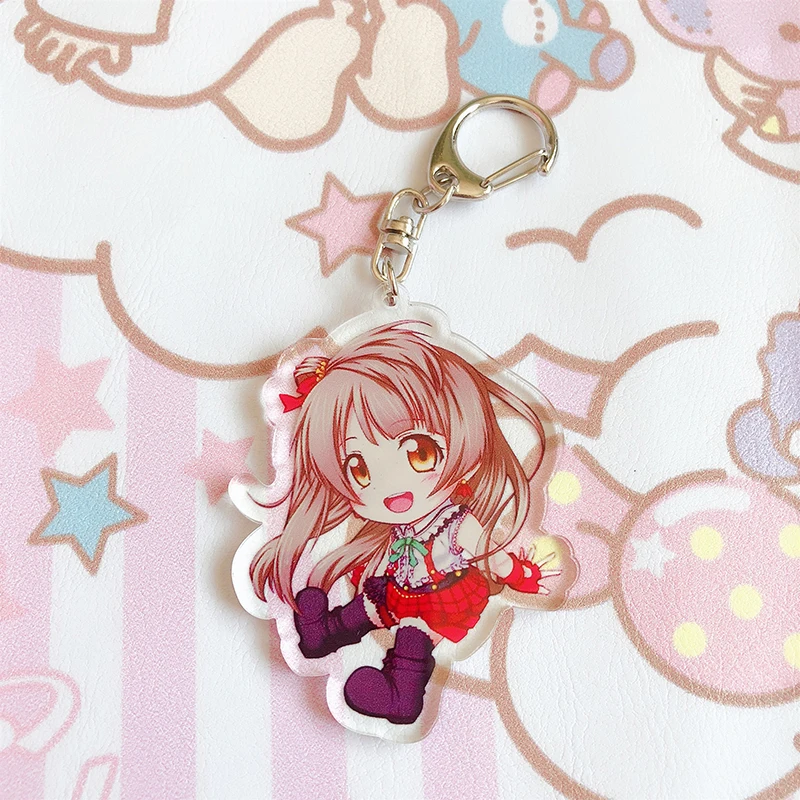 Брелок для ключей с рисунком героев аниме LoveLive Love Live koдрайверы Minami Nico сонный GirlSupr