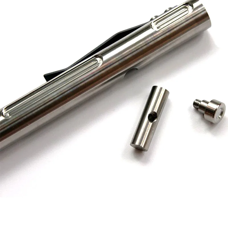 Harga Kualitas Tinggi Sederhana Titanium Alloy EDC Baut Pen Pertahanan Taktis Pena Tanda Tangan EDC Jendela Rusak Pena Titanium Pena Hadiah Mewah