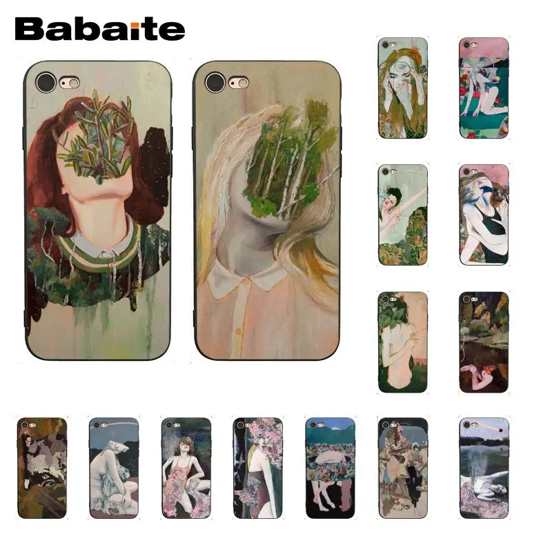 Чехол для телефона с рисунком Trippy Art Для iPhone 12 11 Pro 11Pro Max 8 7 6 6S Plus 5 5S SE XR X XS MAX