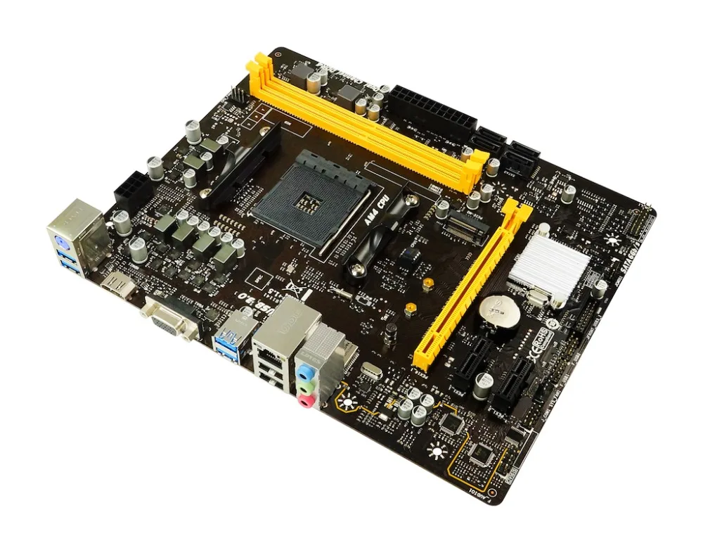 BIOSTAR B450MH системная плата AMD B450 гнездо AM4
